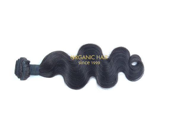 Brazilian remy human hair extensions